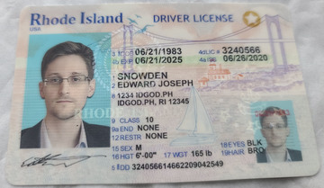 fake id for Rhode Island