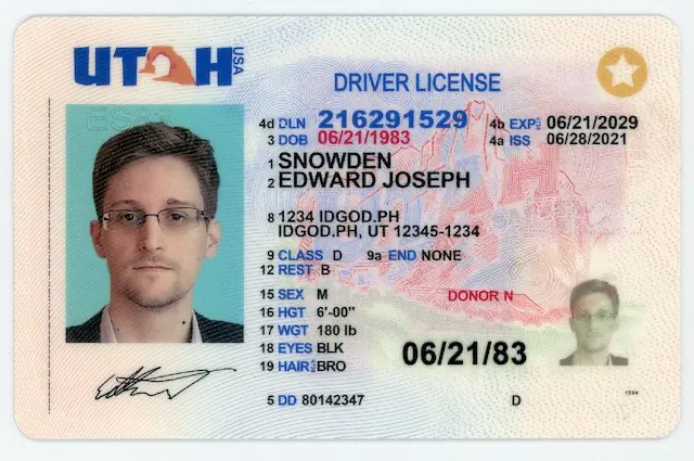 fake id for Utah