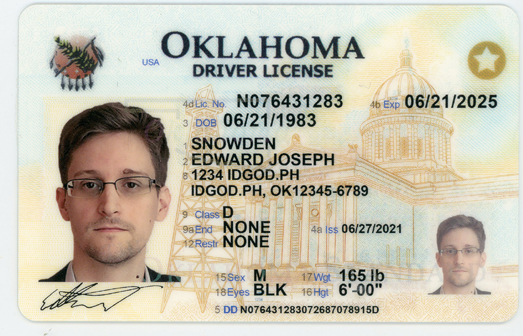 fake id for Oklahoma
