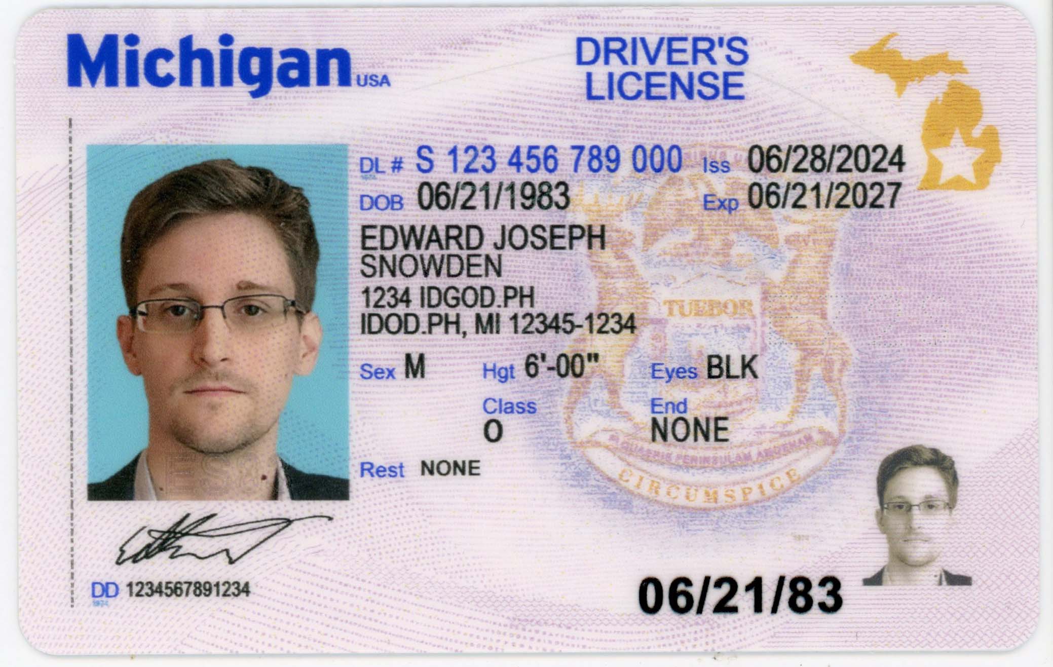 fake id for Michigan