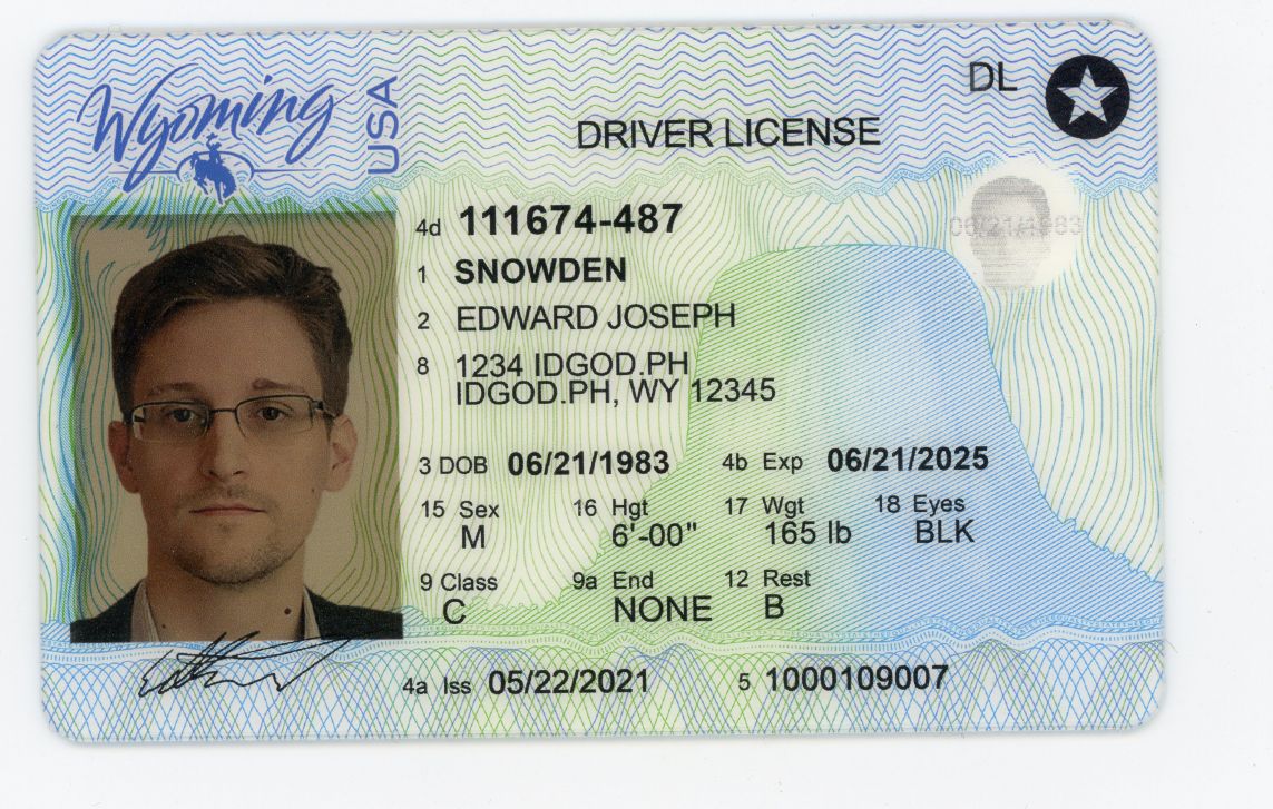 fake id for Wyoming